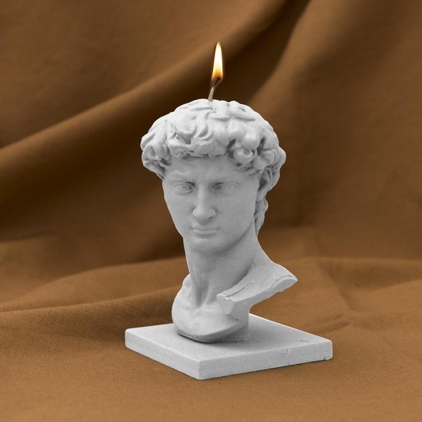 Бяла свещ David - Really Nice Things-image-1