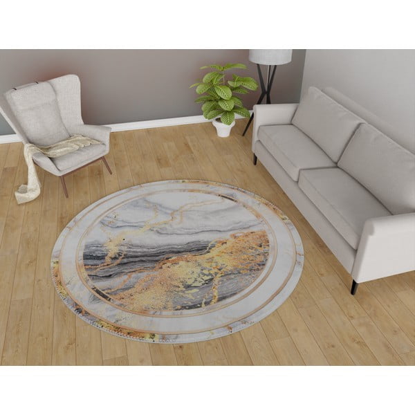 Кръгъл килим ø 80 cm - Vitaus-image-1