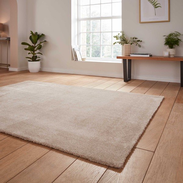 Бежов килим подходящ за пране 60x115 cm Cove – Think Rugs-image-1