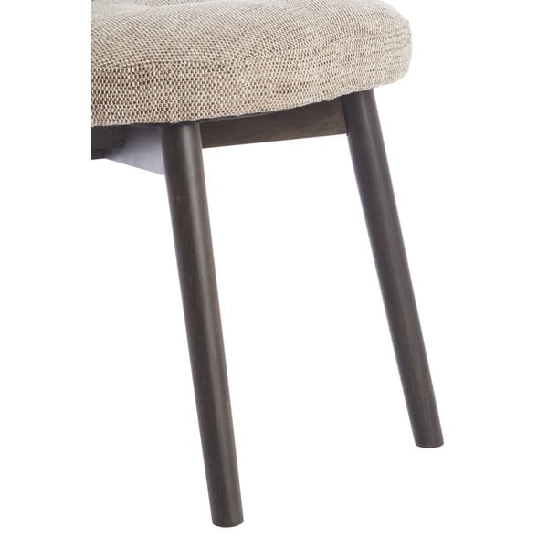 Бежови тапицирани трапезни столове в комплект 2 бр. Sinosa – Light & Living-image-4