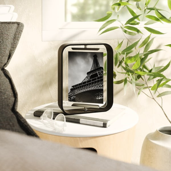 Черна дървена стояща рамка 19x24 cm Bellwood – Umbra-image-1