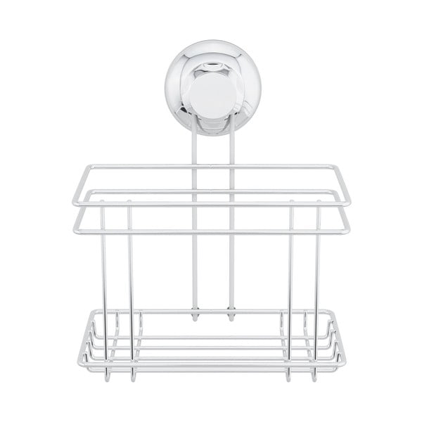 Самоносеща метална етажерка за баня в сребристо Bestlock Bath - Compactor-image-4