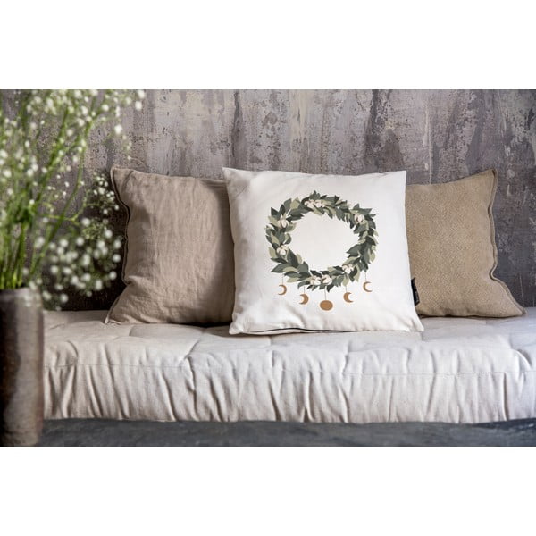 Калъфка за възглавница с коледен мотив 45x45 cm Festive Wreath – Butter Kings-image-1