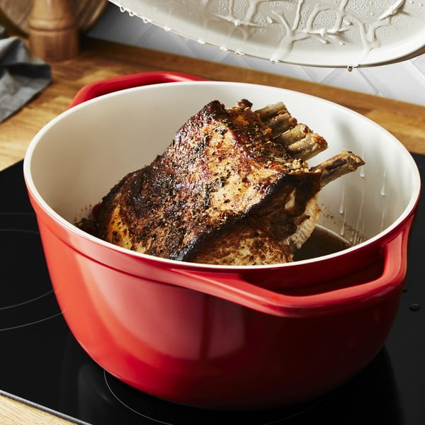 Алуминиев съд с незалепващо покритие с капак за индукция 5,7 л Air - Tefal-image-1