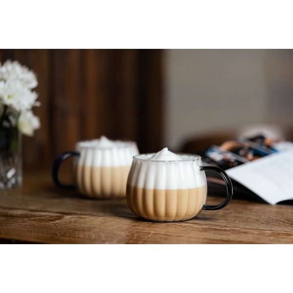 Чаши за капучино в комплект от 2 бр. 350 ml Tulip – Vialli Design-image-1