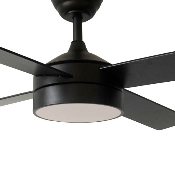 Черно LED осветително тяло за таван ø 15 cm Zarautz – SULION-image-2