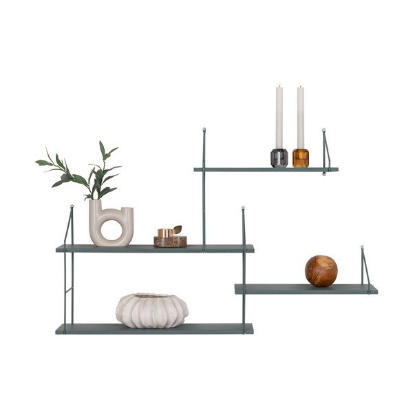 Сиво-зеленa етажерка Harlem Hylde - House Nordic-image-2