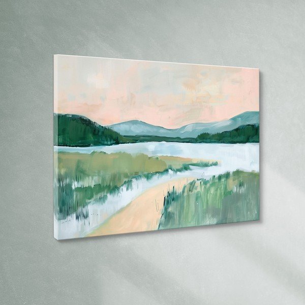 Картина 70x100 cm Gouache Lake – Styler-image-4