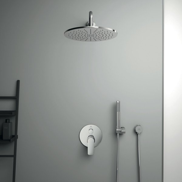 Смесител за вана в лъскаво сребристо Connect Air - Ideal Standard-image-3