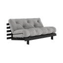Сив разтегателен диван 160 cm Roots Black Night – Karup Design