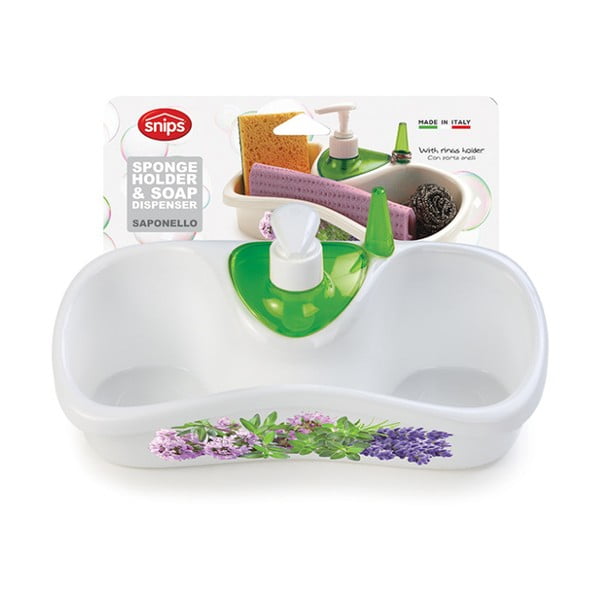 Бяла пластмасова стойка за перилни препарати – Snips-image-3