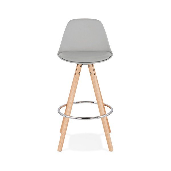 Сив бар стол , височина на седалката 64 cm Anau - Kokoon-image-2