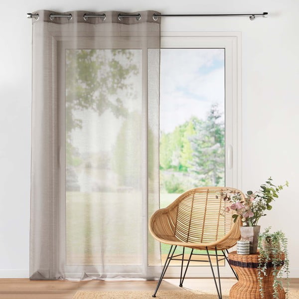 Кафява завеса 140x240 cm Lissea – douceur d'intérieur-image-2