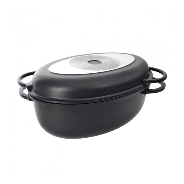 Съд за печене от 3 части с тефлонова повърхност и ароматен капак Al - Orion-image-2