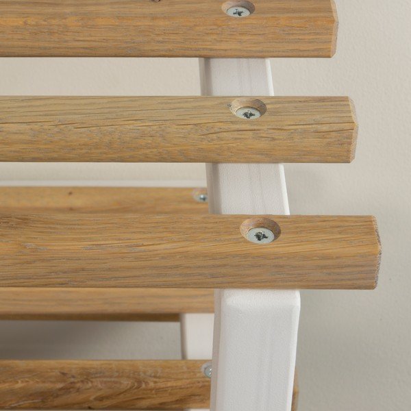 Бяла/в естествен цвят метална висяща стойка за обувки 71x26x34 cm Marco – Spinder Design-image-4