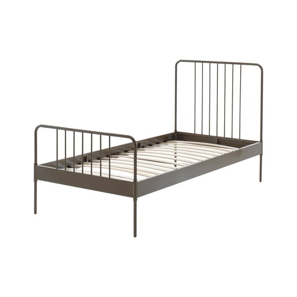 Кафяво метално детско легло Jack, 90 x 200 cm - Vipack