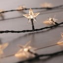 Тъмнозелена LED светлинна верига Star, 100 лампички, дължина 12,5 м - DecoKing