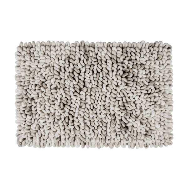 Сиво-бежов текстилен килим за баня 60x90 cm Lerici – Wenko