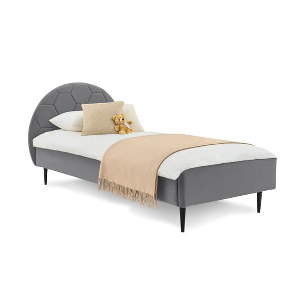 Сиво детско легло 120x200 cm Mercury – Scandic-image-2