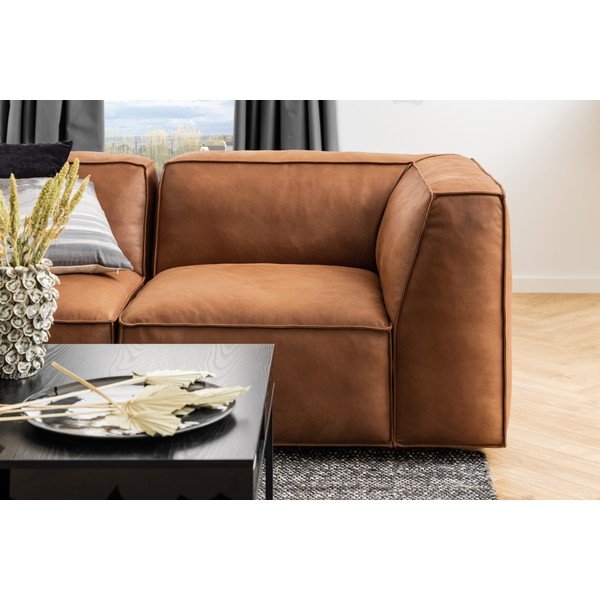 Черна масичка за кафе с ясенов плот 80x80 cm Willford – Actona-image-2