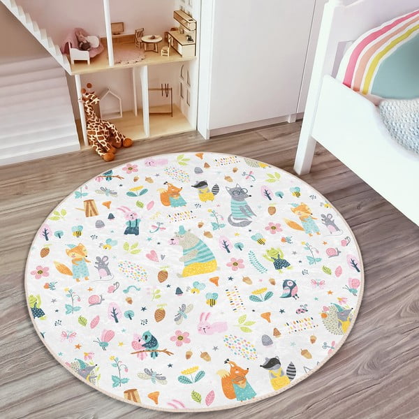 Детски килим ø 100 cm Comfort - Mila Home-image-1
