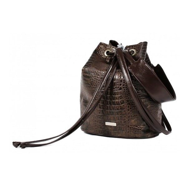 Тъмнокафява дамска чанта Margot No.12 - Dara bags