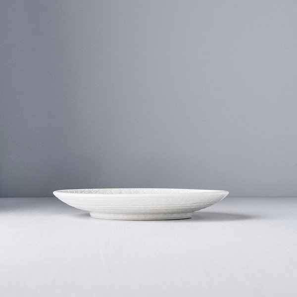 Бяла керамична чиния Star, ø 20 cm White Star - MIJ-image-1