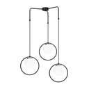 Черно метално висящо осветително тяло Opviq lights Nazarios - Opviq lights