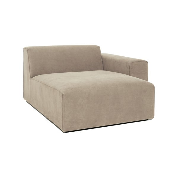 Бежов велурен модул на дивана (десен ъгъл) Sting - Scandic-image-2