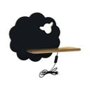 Черно детско осветително тяло Sheep - Candellux Lighting