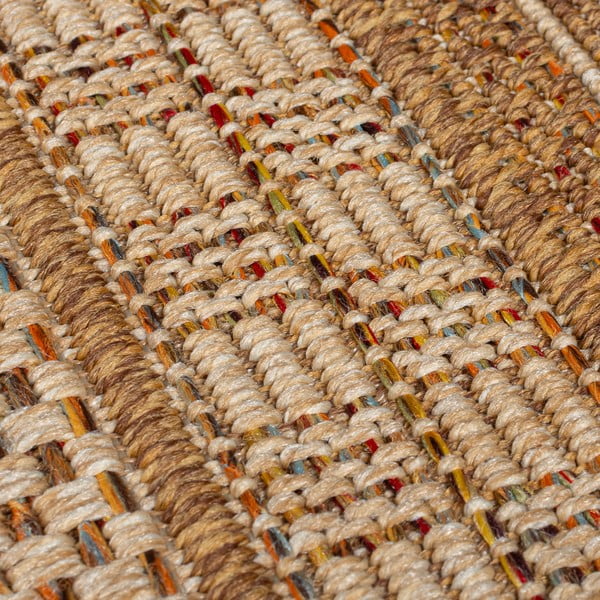 Външна пътека в естествен цвят 80x230 cm Farah Stripe – Flair Rugs-image-3