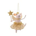 Текстилна  ръчно изработена коледна украса 12 cm Fairy Mouse – Sass & Belle