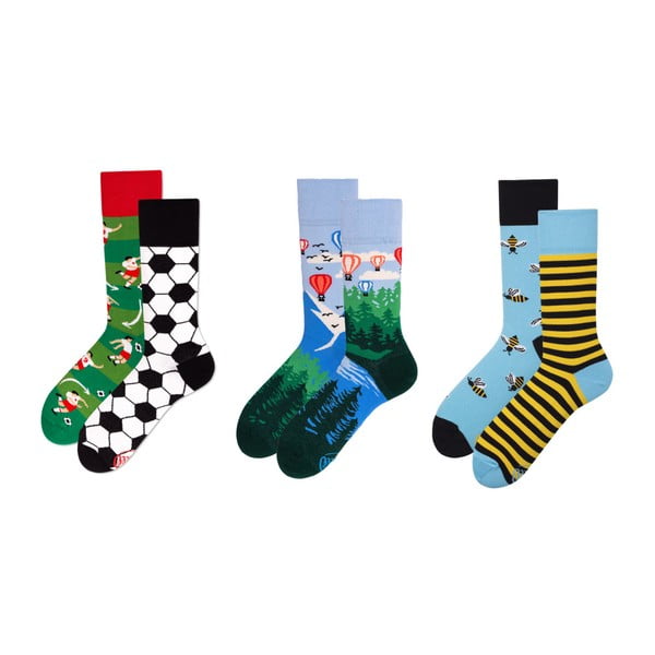 Комплект от 3 чифта чорапи Adventure, размер 39-42 - Many Mornings