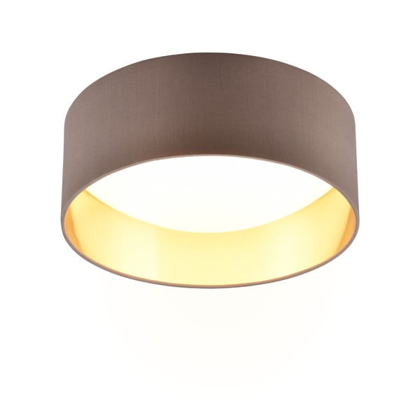 Светлокафяво LED осветление за таван ø 30 cm Locarno - Reality-image-1