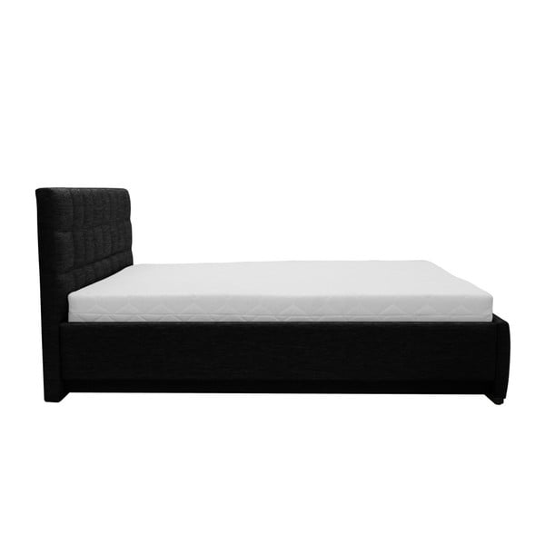 Černá dvoulůžková postel Mazzini Beds Dream, 140 x 200 cm-image-3