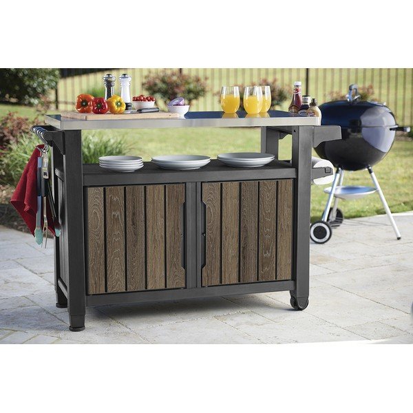 Градинска бар маса 134x52 cm Deco – Keter-image-3