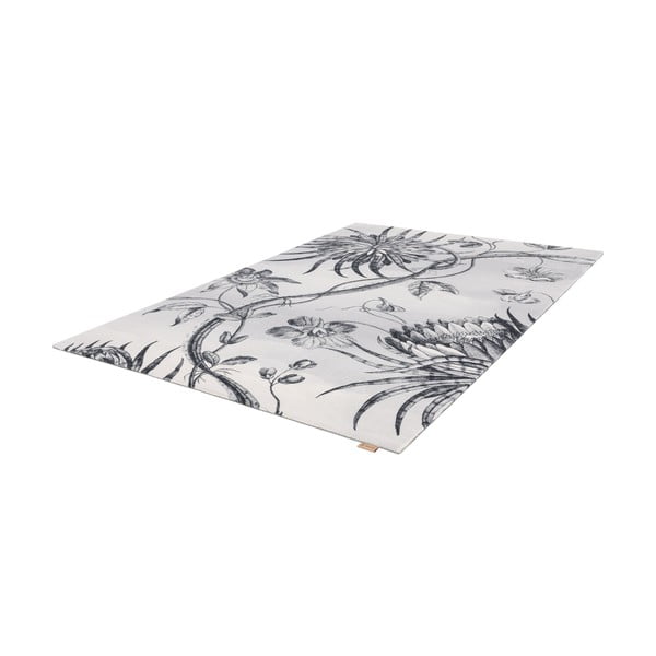 Светлосив вълнен килим 160x240 cm Talwin – Agnella-image-3