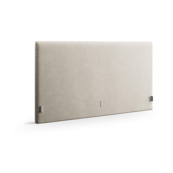 Бежова тапицирана табла за легло 150,5x100 cm Remo – Micadoni 