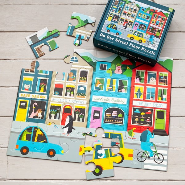 Пъзел (брой части 24) On Our Street – Rex London-image-1