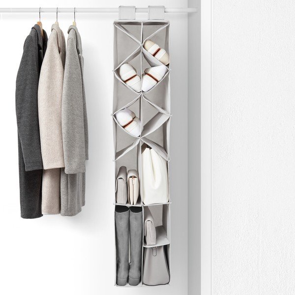 Висящ текстилен органайзер за гардероб - Rayen-image-2