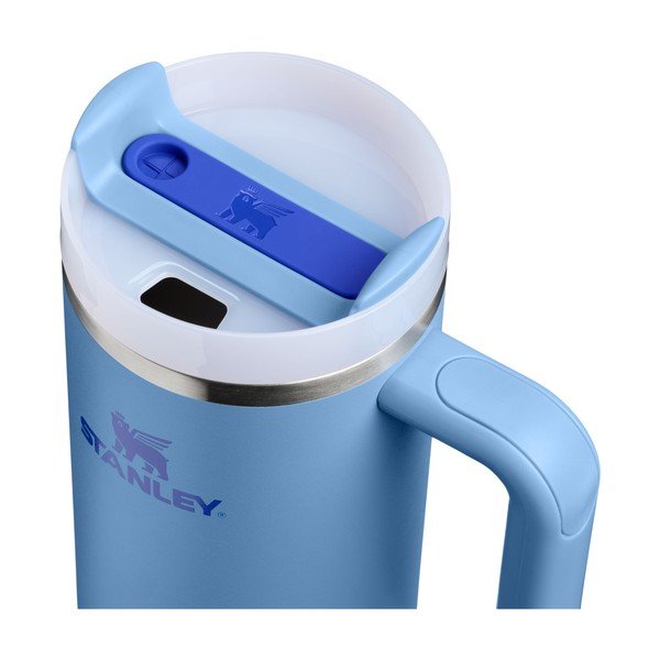 Син термос със сламка от неръждаема стомана 890 ml Quencher H2.O FlowState™ Tumbler Blue Sky – Stanley-image-1