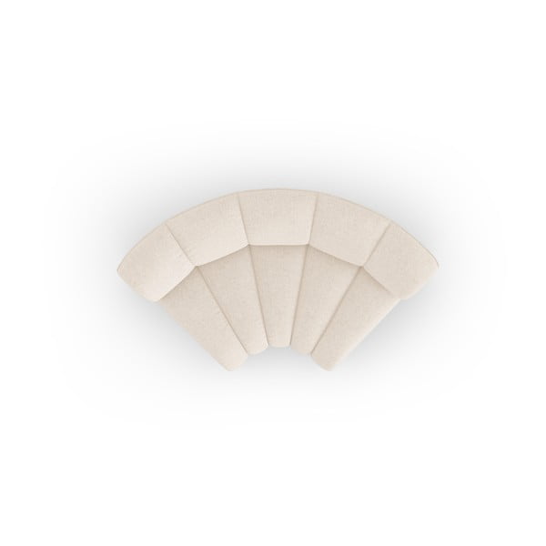 Кремав шенилов модул за диван (променлив) Lupine – Micadoni -image-2