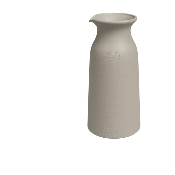 Бежова керамична ръчно изработена ваза (височина 30 см) Bia - Artevasi