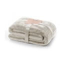 Бежово одеяло от микроплюш 160x210 cm Mic – Restilo