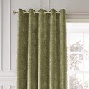 Термо пердета в комплект от 2 бр. от шенил в цвят каки 117x183 cm Selene Luxury Chenille – Hyperion