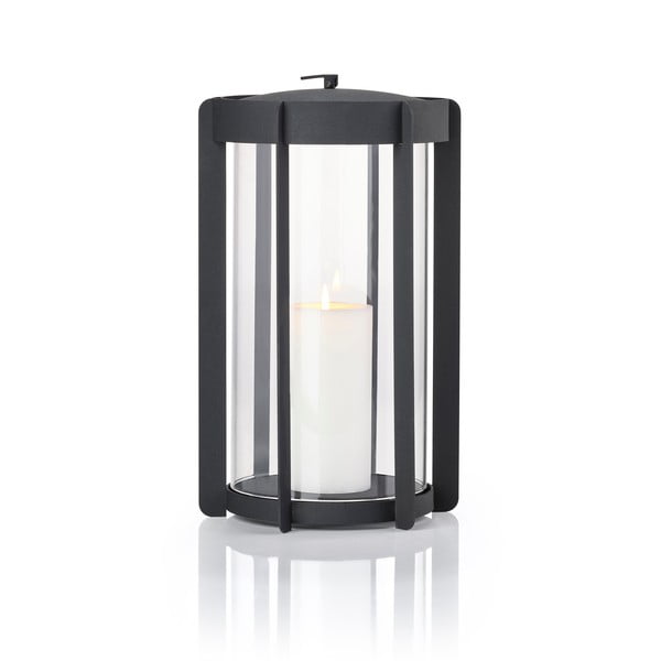 Черен LED фенер с USB (височина 35 cm) Firefly – Zone-image-2