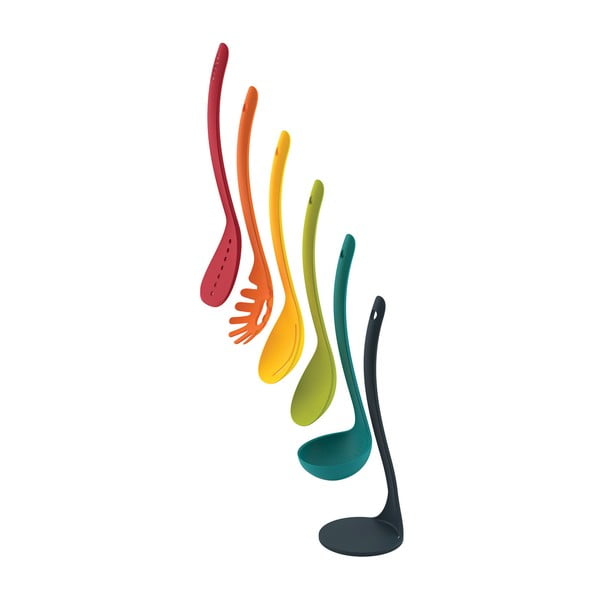 Комплект от 5 кухненски инструмента с поставка Nest - Joseph Joseph