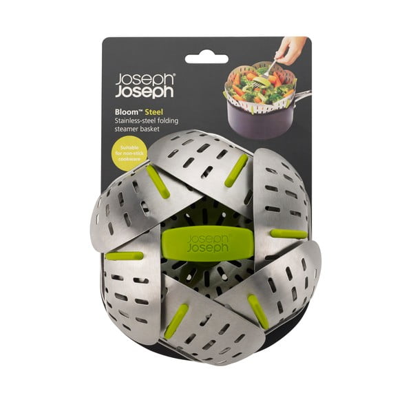 Кошница за готвене на пара от неръждаема стомана Bloom - Joseph Joseph-image-3