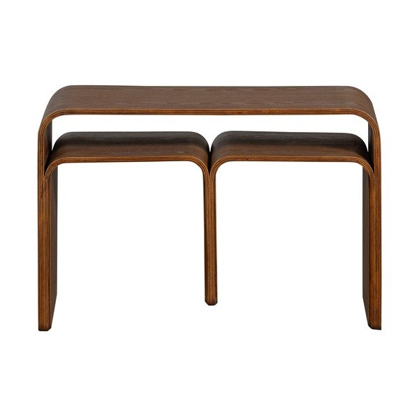 Странична масичка от декор от орех 32x40 cm Frey – WOOOD-image-3