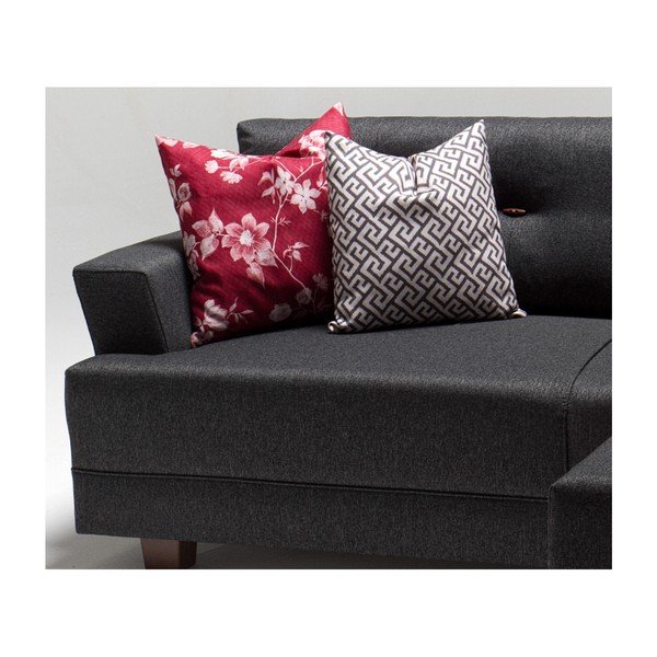 Сив диван ляв ъгъл Ingrid - Balcab Home-image-4